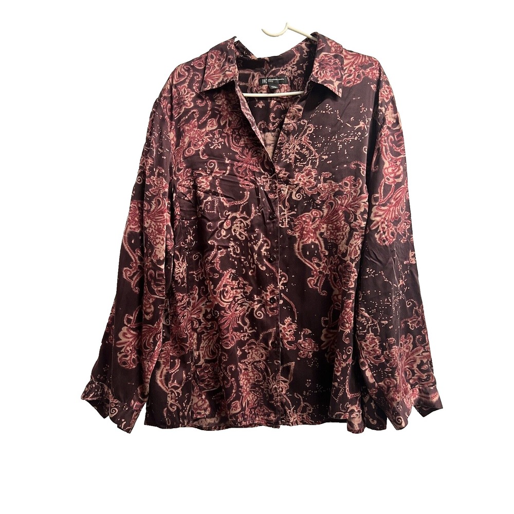 I-N-C‎ international 100% silk Sz 24W